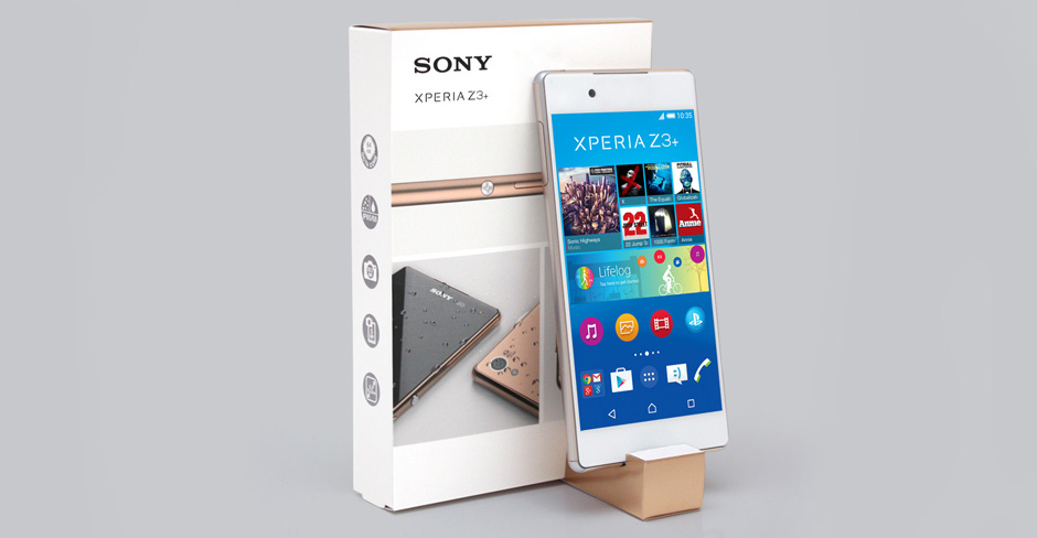 Sony Xperia mobile packaging design by Adentity
