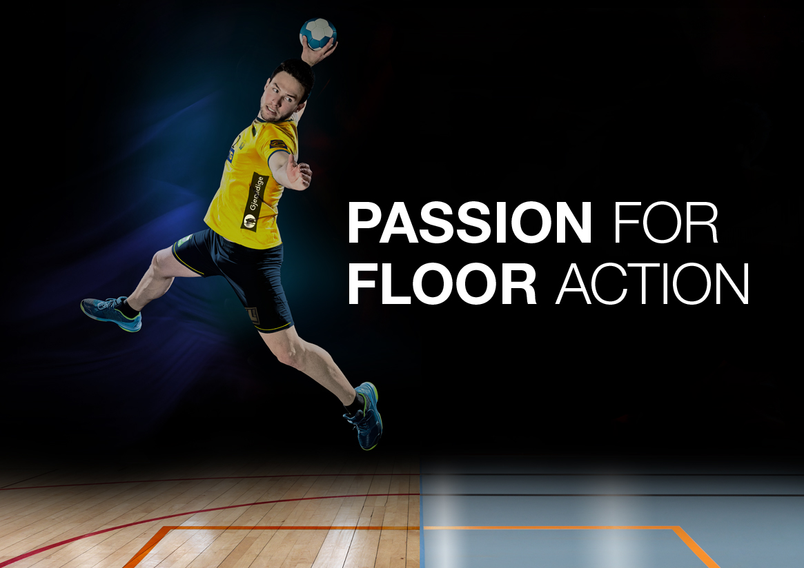 Passion for floor action - marketing campaign ad for Bona made by Adentity